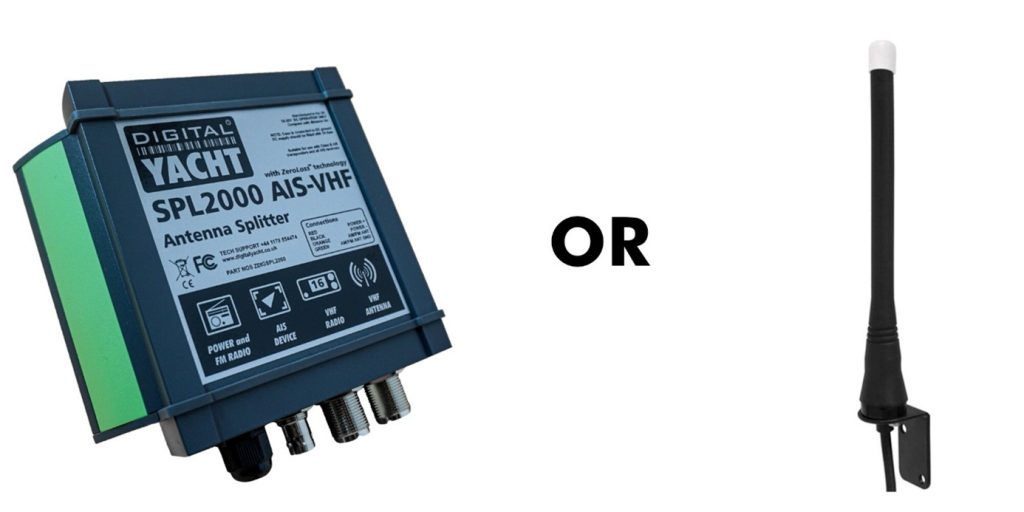 splitter vhf ou antenne vhf pour ais